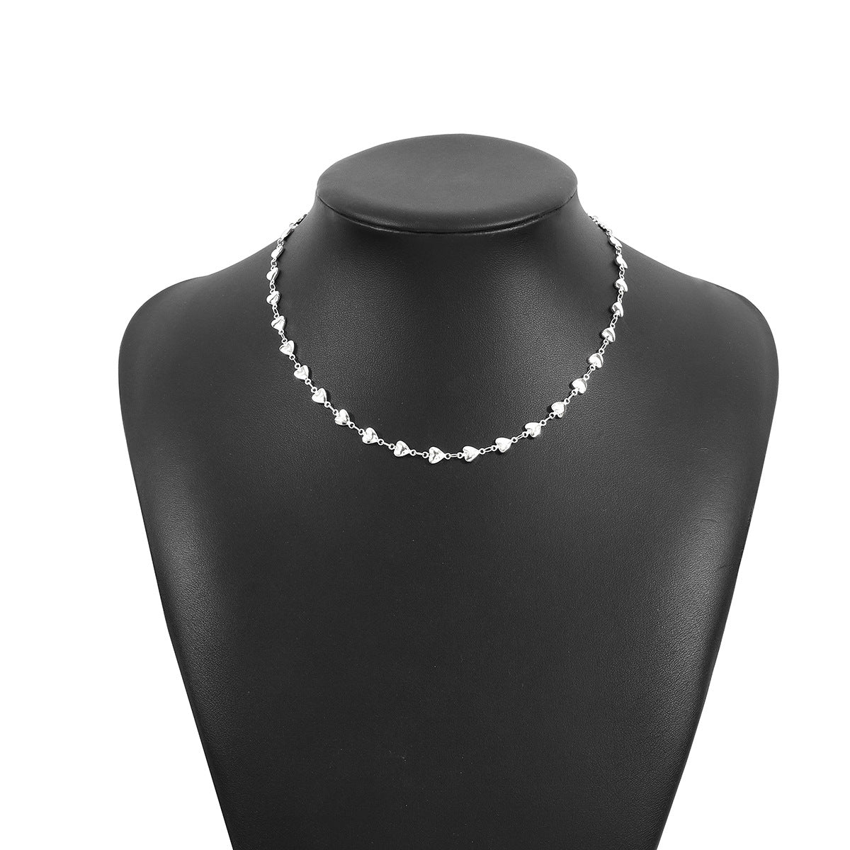 Wholesale Mother's Day Simple Love Metal Necklace