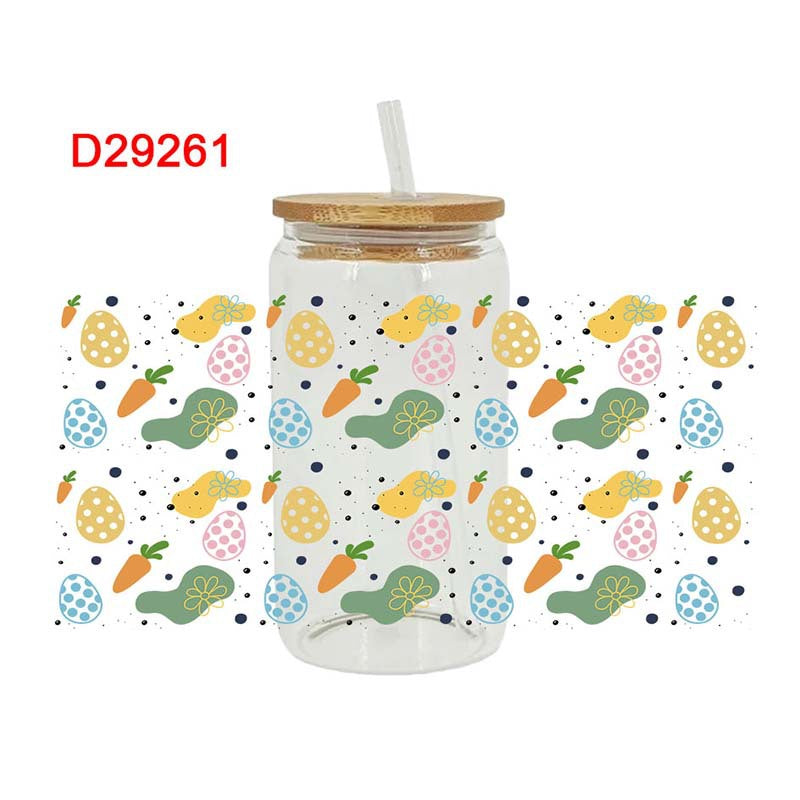 Wholesale UV Transfer Paste Glass Crystal Label Crystal Paste 16OZ UV DTF WRAPS