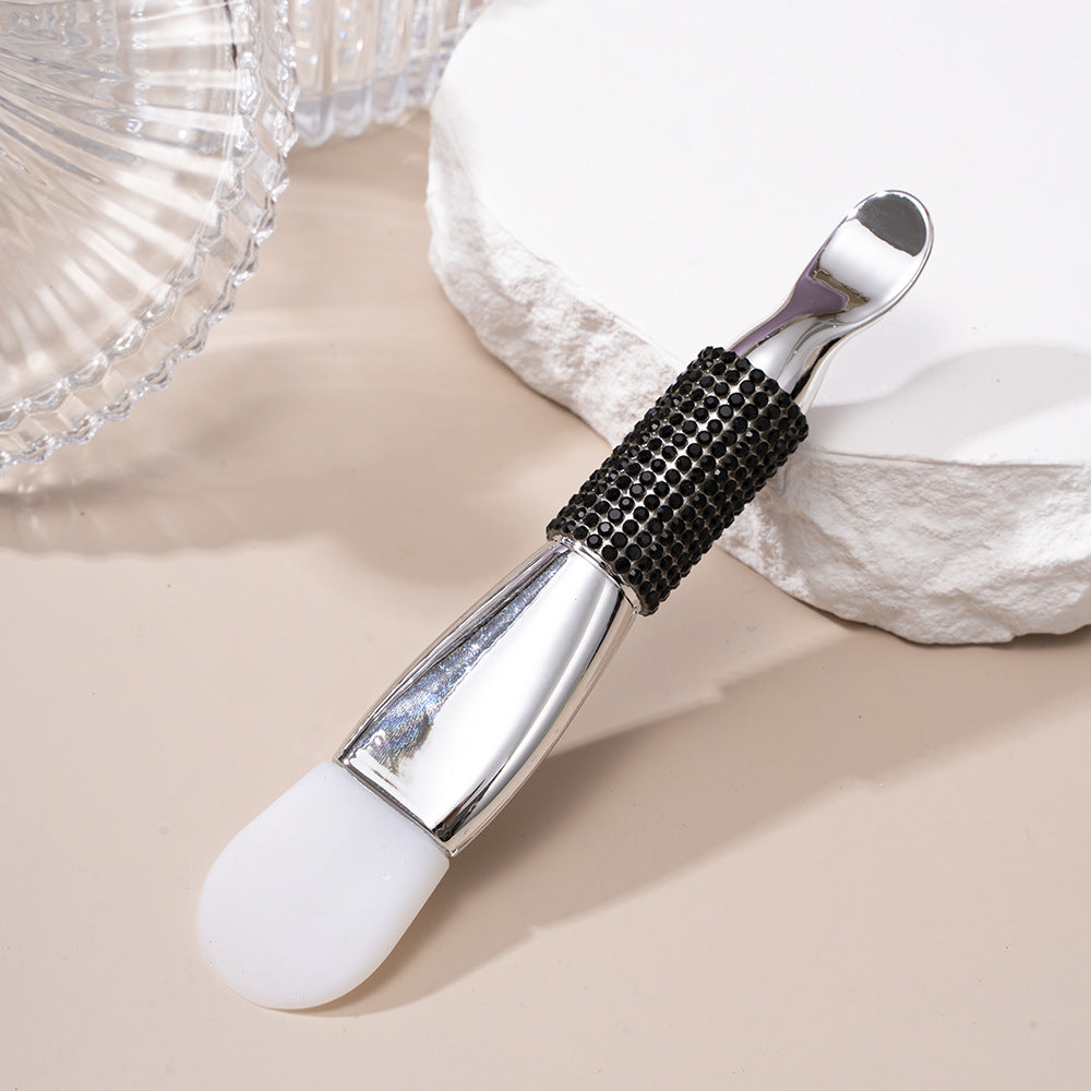 Wholesale Explosions mask brush silicone film rod soft hair facial beauty tools wholesale double head with scoop mud film brush