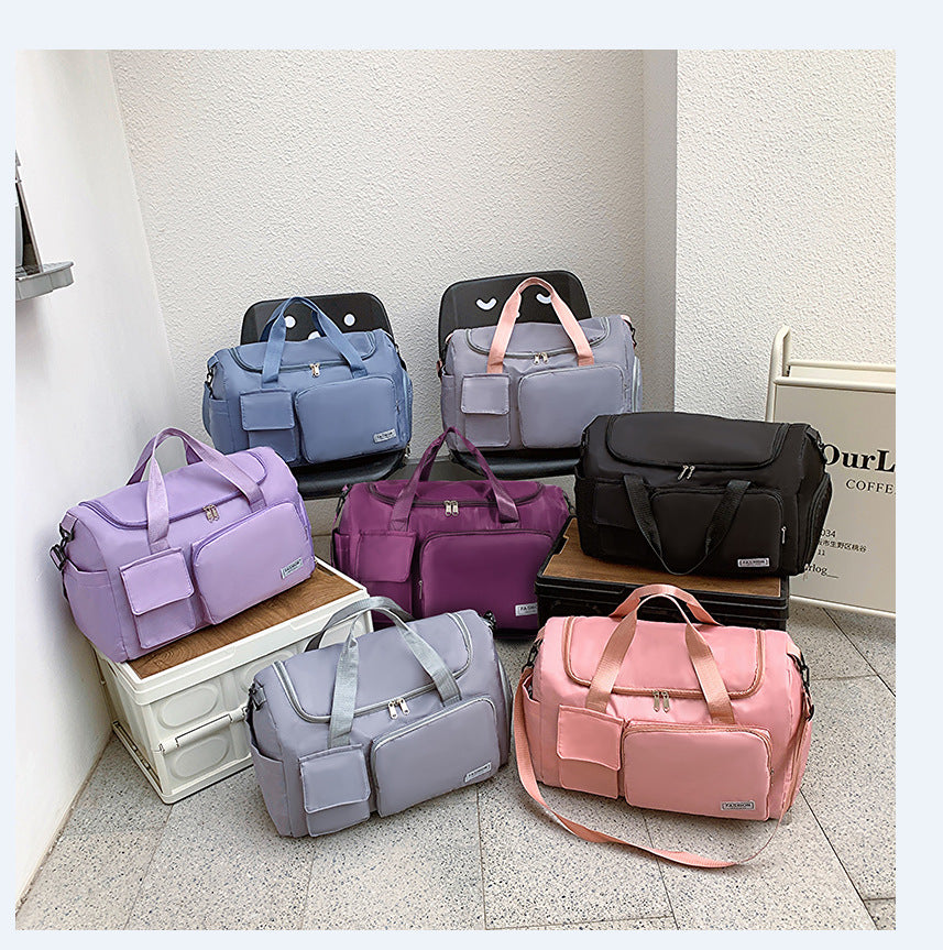 Wholesale Sports and Fitness Bags, Yoga Bags, High-capacity Travel Oxford Cloth Storage Bag