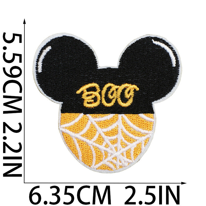 Wholesale Embroidered Patch Sew On Badge Polyester Craft Supply For Clothing Bags Decorative Gift OLY Exclusive