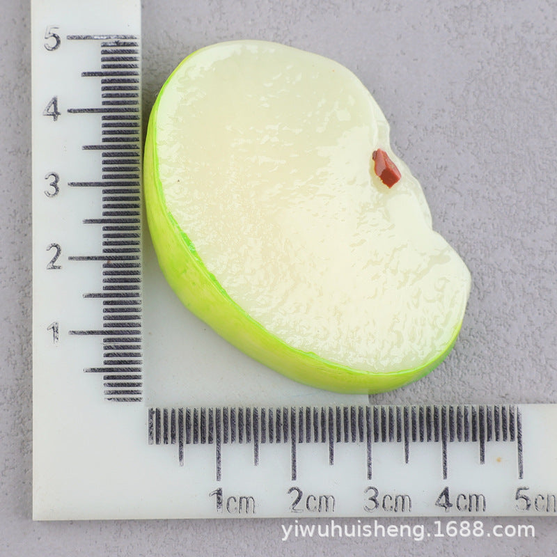 Wholesale 50pcs DIY Watermelon Strawberry Pineapple Fruit Homemade Cream Glue Resin Hole Shoe Patch FlatBack