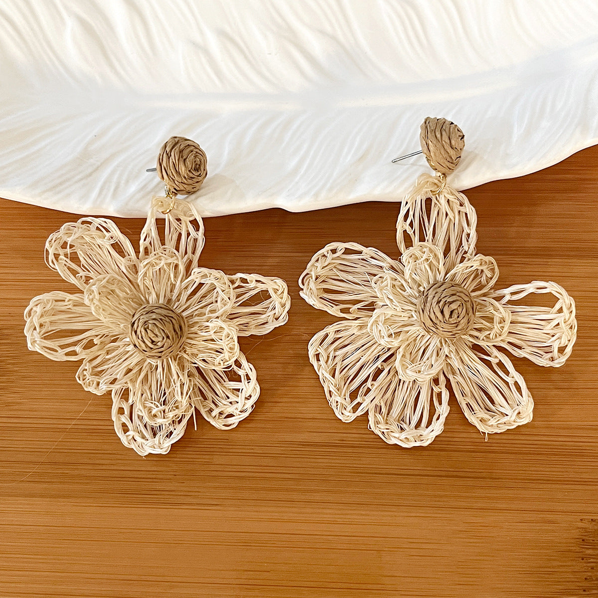 Wholesale Bohemian Flower Earrings