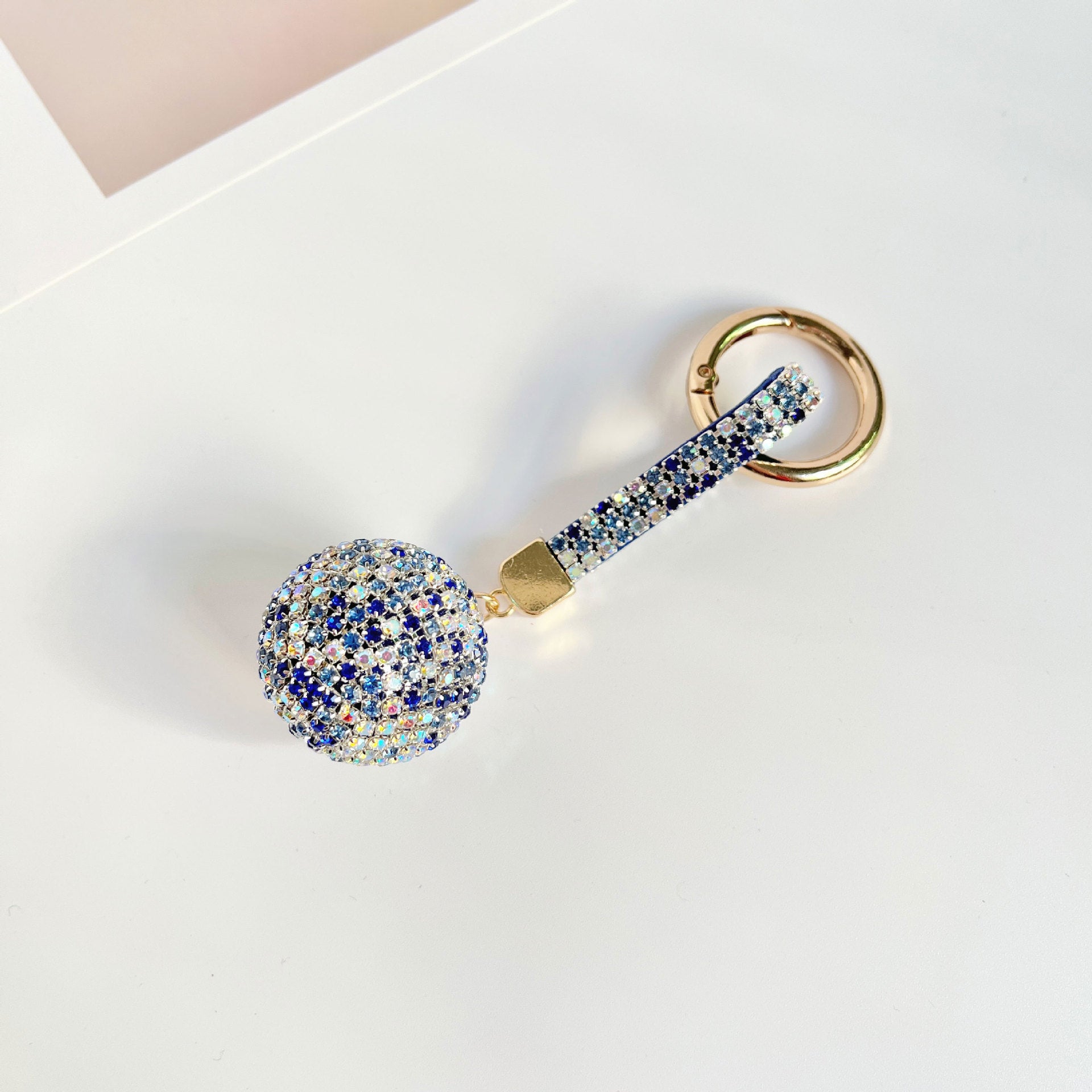 Wholesale Water Diamond Ball Keychains