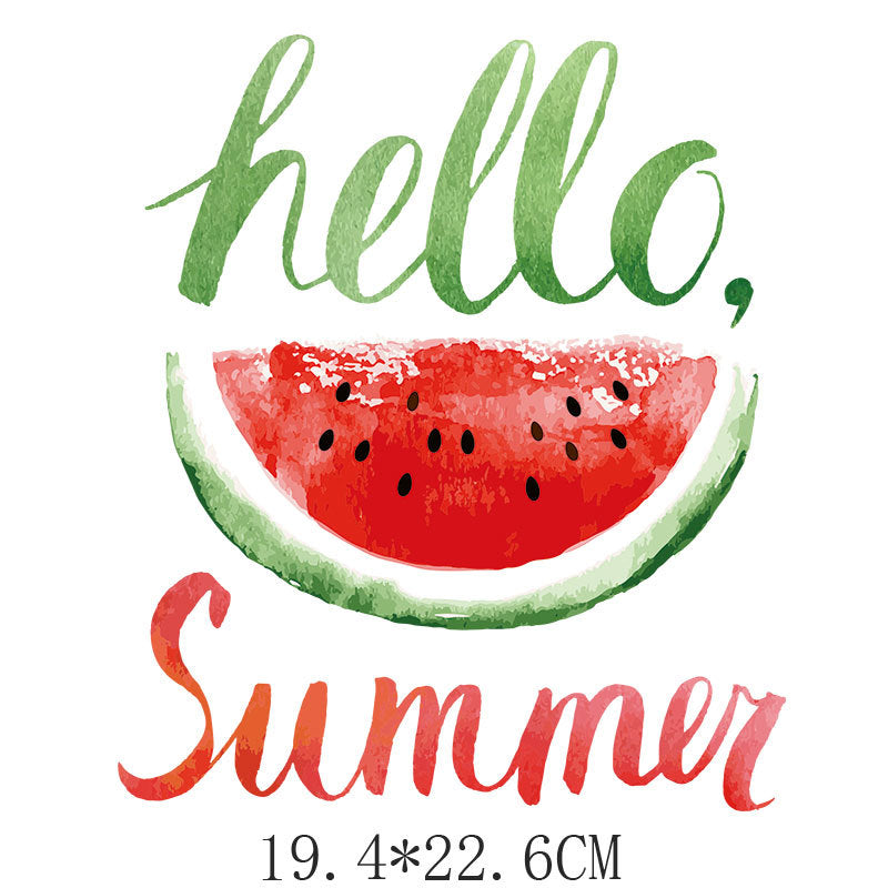 Wholesale Summer Cartoon Heat Transfer   UV DTF Ready to Press Transfers Wraps