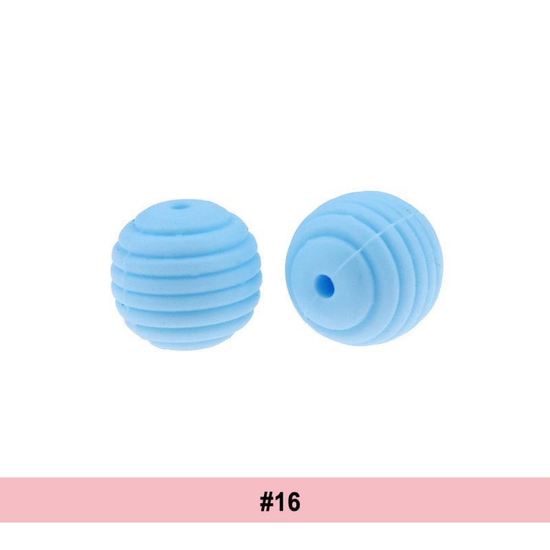 Wholesale 100pcs Colorful Threaded Beads