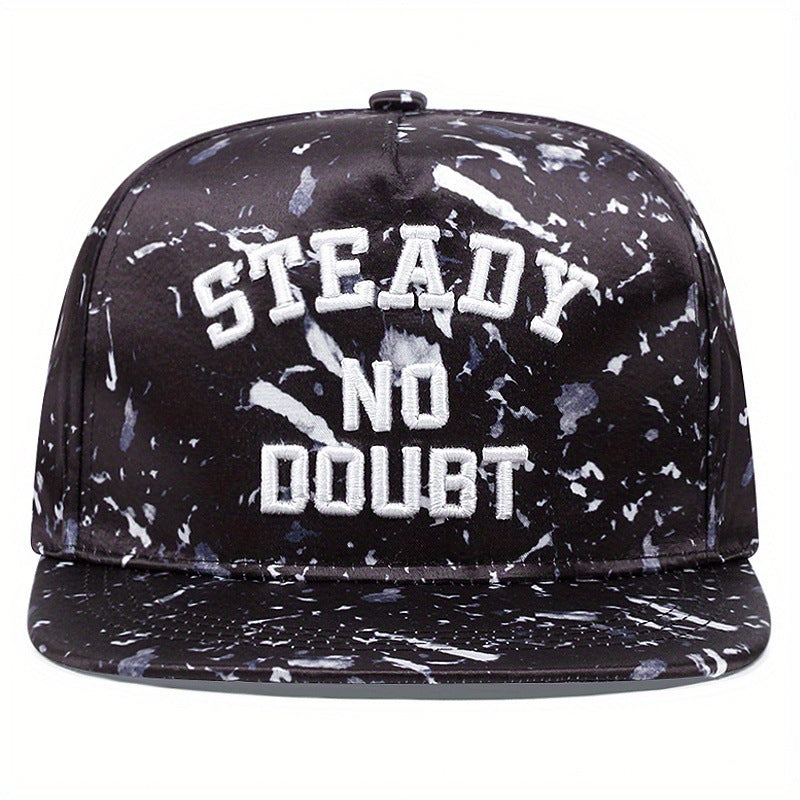 Wholesale Camouflage Street Embroidery Lettering Flat Brim Baseball Cap