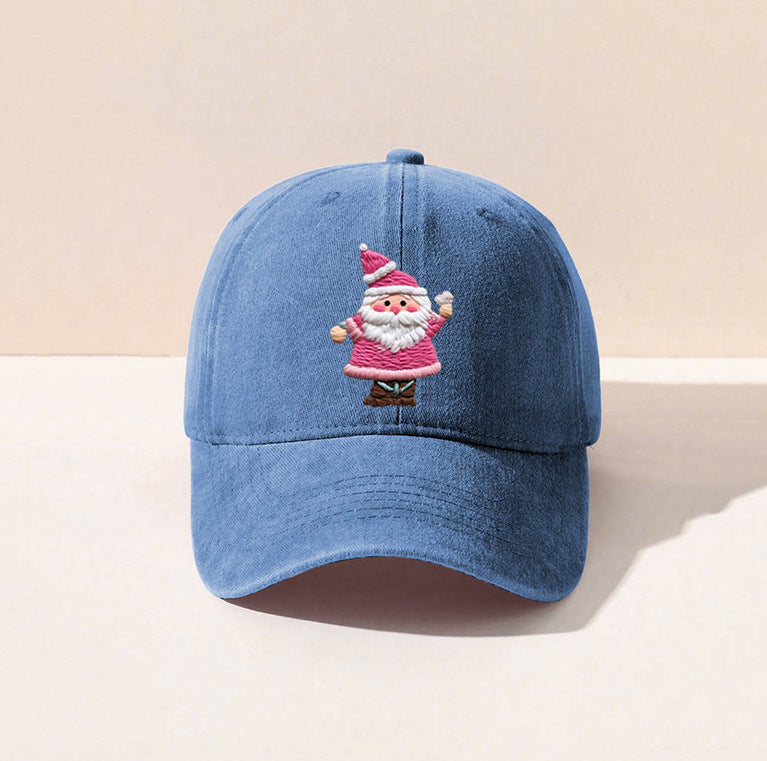 Wholesale Distressed Washed Cotton Distressed Printed Soft-capped Baseball Cap