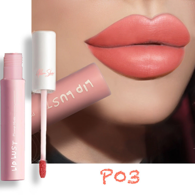 Wholesale Allen Shaw Lip Lust Matte Lip Glaze Moisturizes Dry Lips