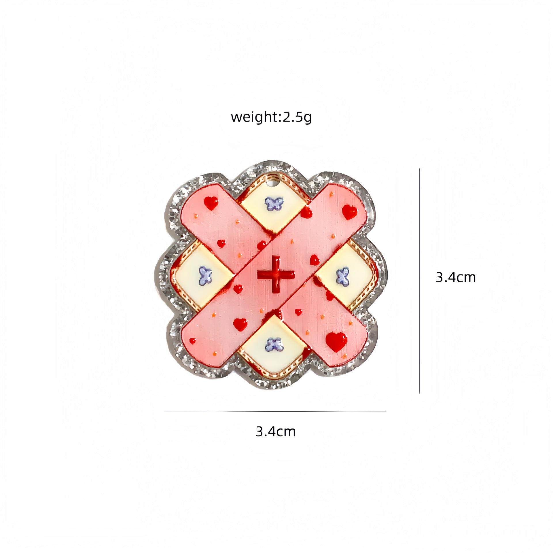 Wholesale 30pcs Nurses Day Acrylic Sheet DIY Accessories