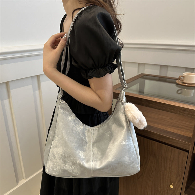 Wholesale New High-capacity Solid Color Fashion Everyday Casual Tote Bag