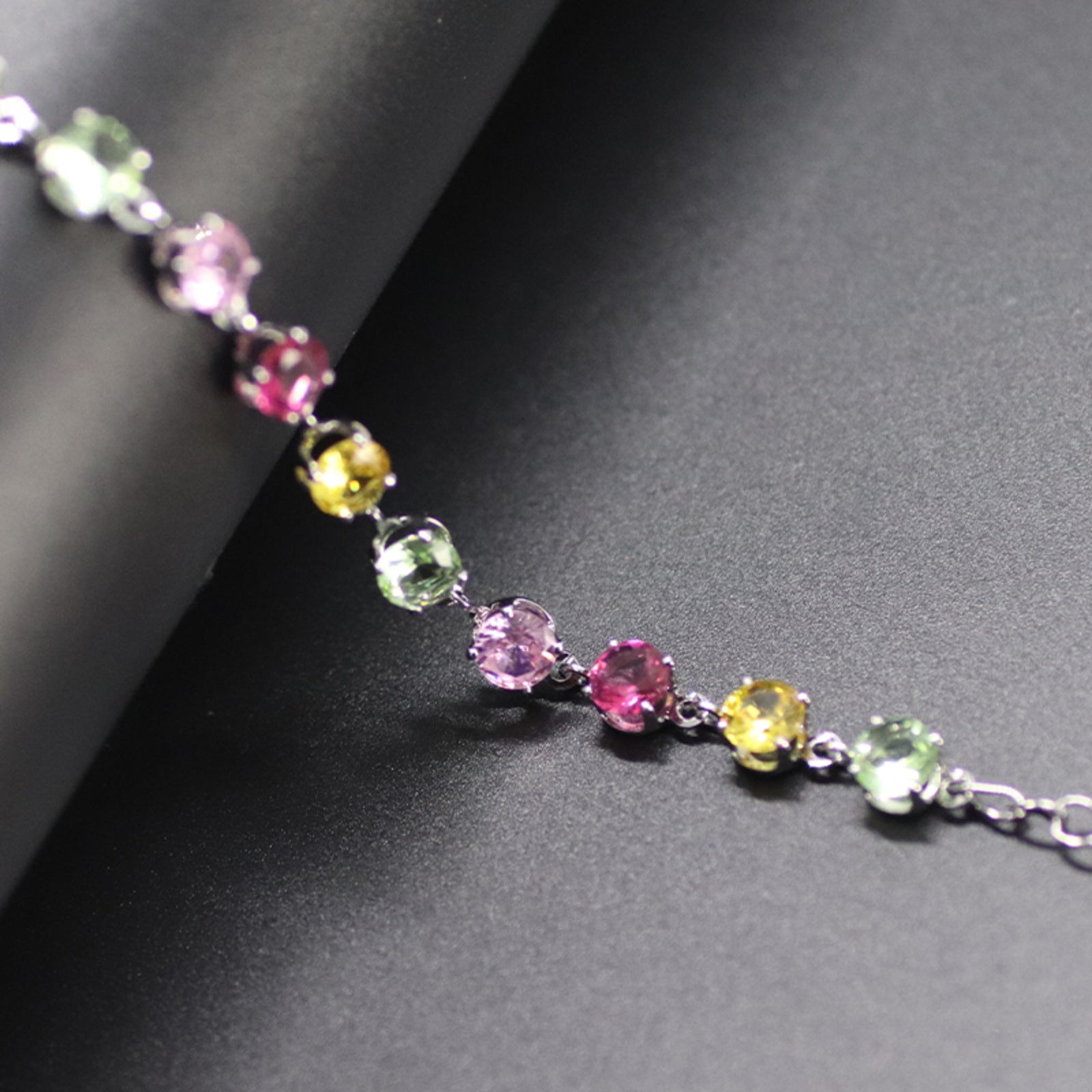 Wholesale Octagonal Millennium Rose Cut Zirconia Bracelet