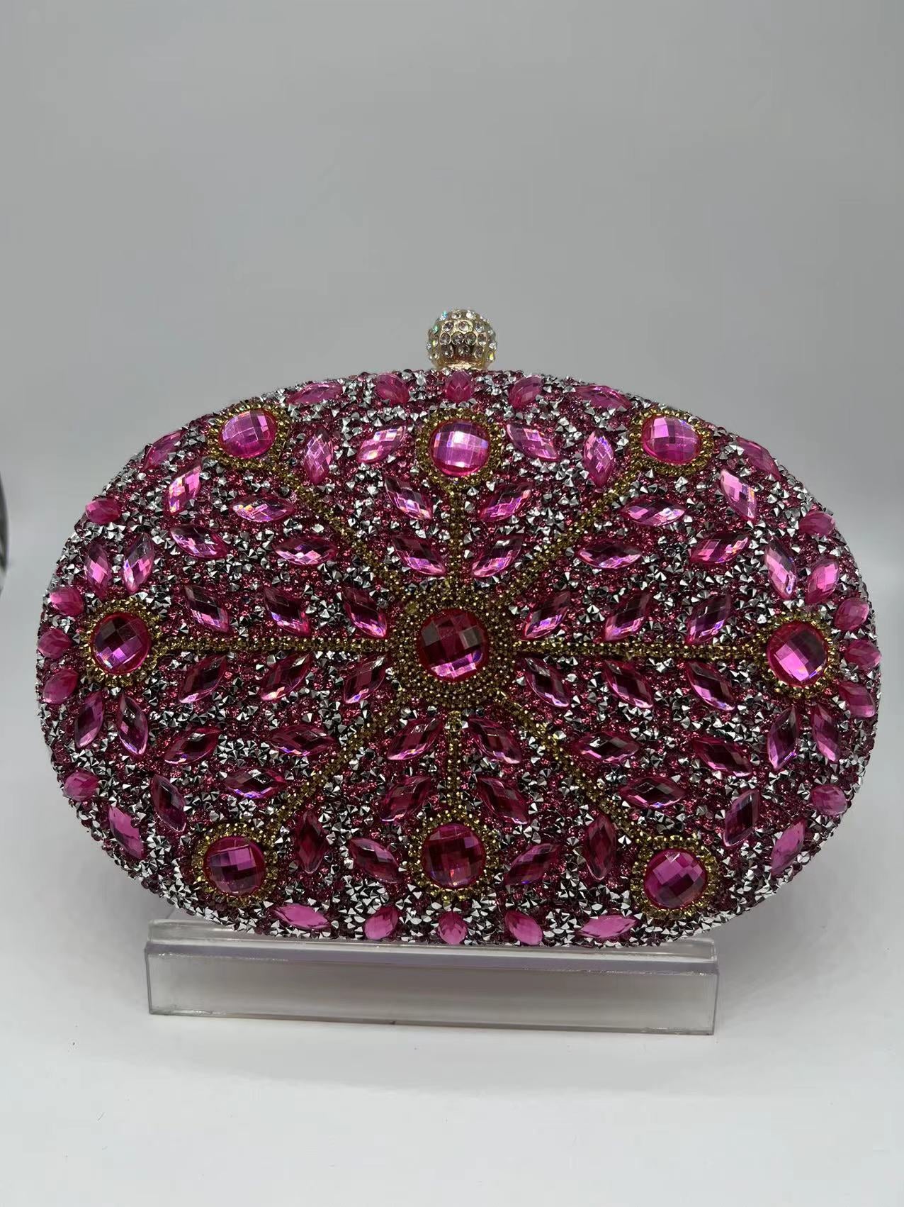 Wholesale Sunflower Diamond Evening Clutch