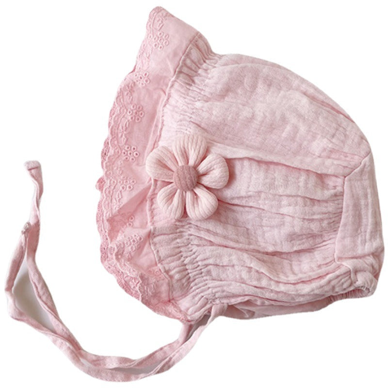 Wholesale Thin Cotton Brim Baby Hat