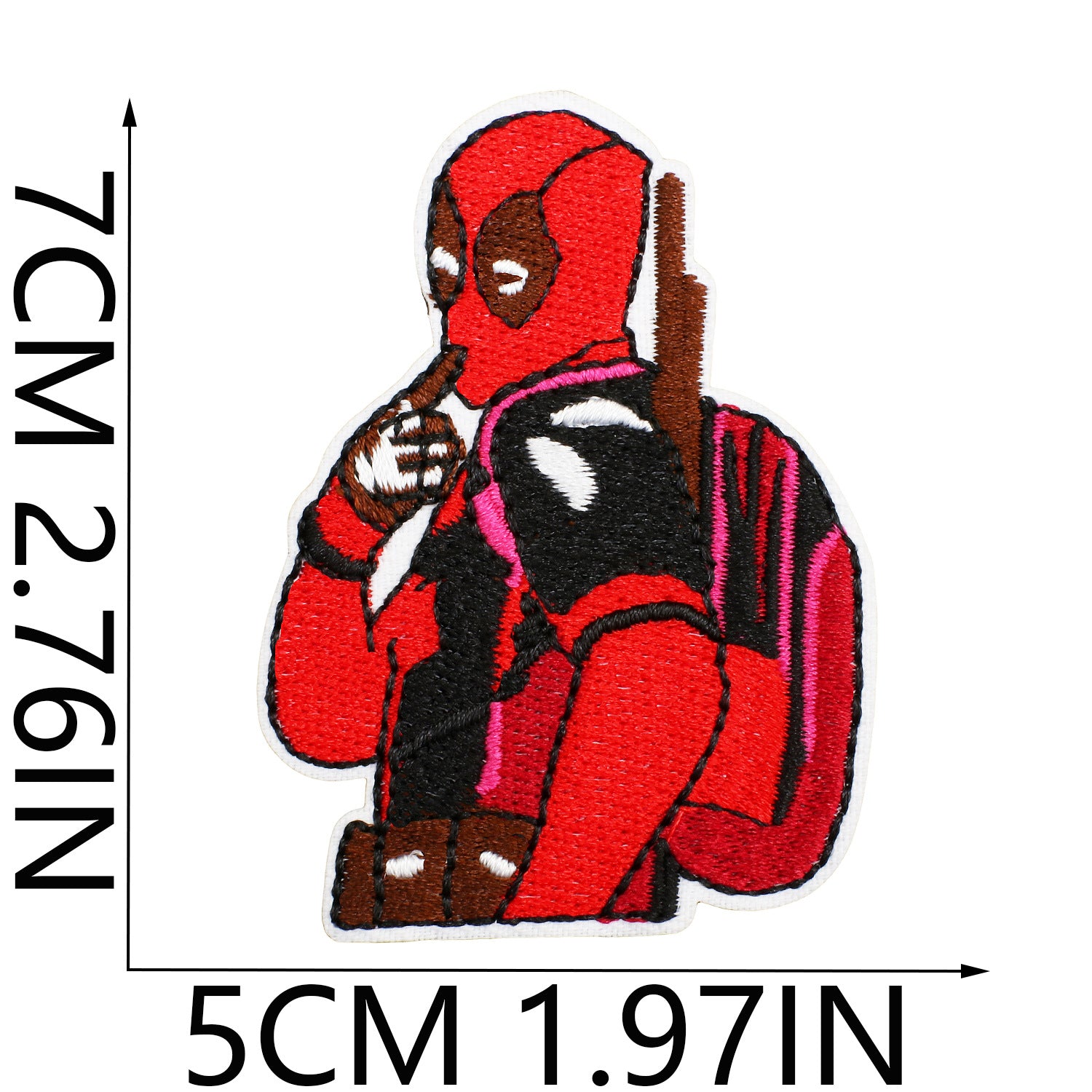 Wholesale Polyester Embroidered Ninja Cartoon Patch Iron On For Boys Clothing Casual DIY Decoration OLY Exclusive