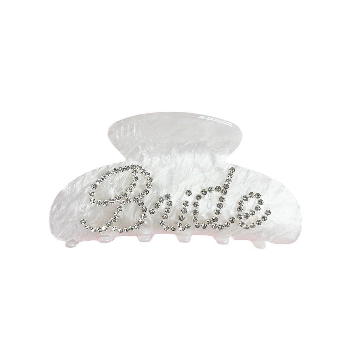 Wholesale Acrylic Hair Catcher Large High-end Back Head Grabber Valentine's Day Hairpin Hair Accessory