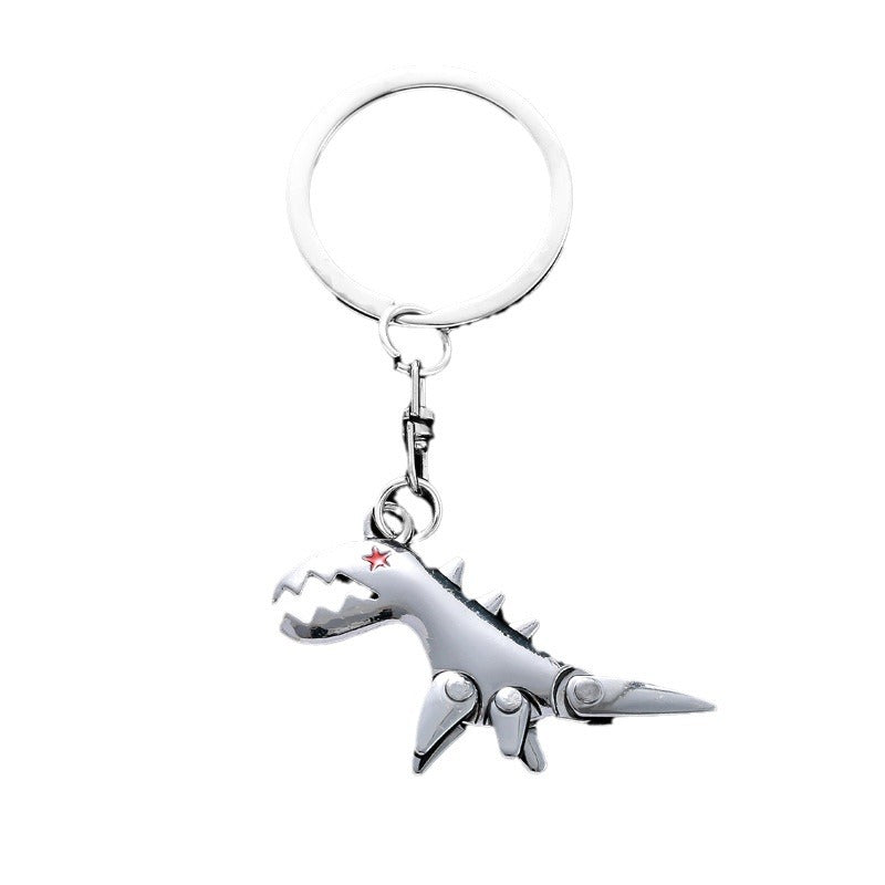 Wholesale 3D Jurassic Science Fiction Little Dinosaur Keychain