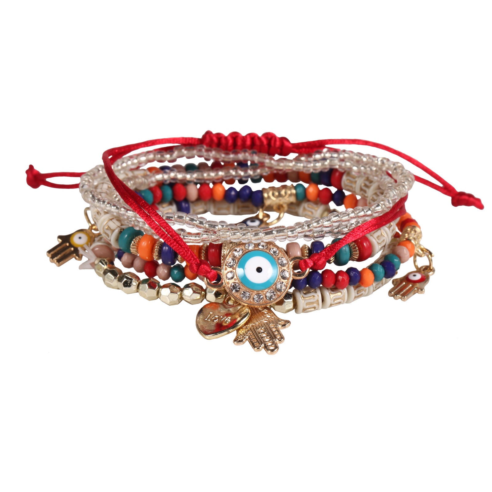 Wholesale Demon Eye Multi-layer Bracelet
