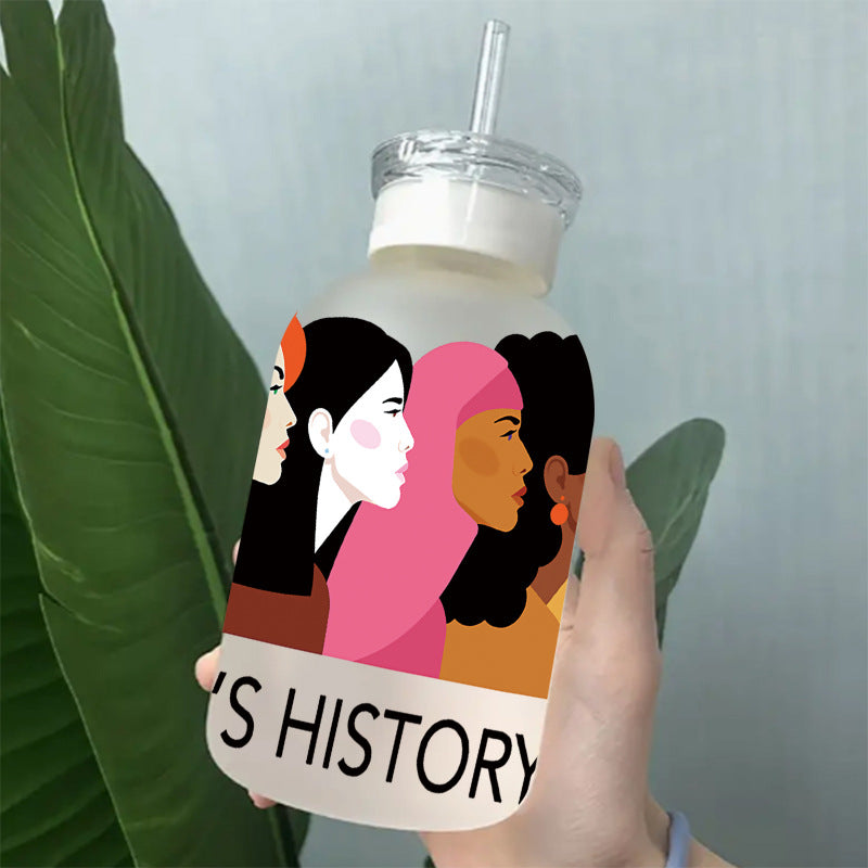 Wholesale Women's History Monthly Series 16oz Cup UV DTF Wraps