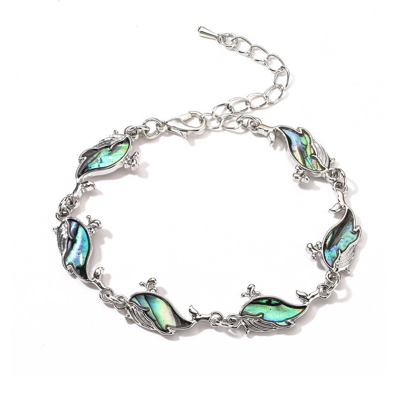 Wholesale Animal Dual-use Abalone Shells Bracelet