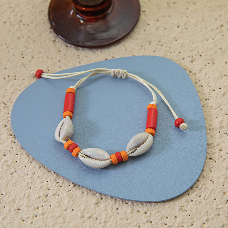 Wholesale Hand Woven Natural Shell Bracelet Rope