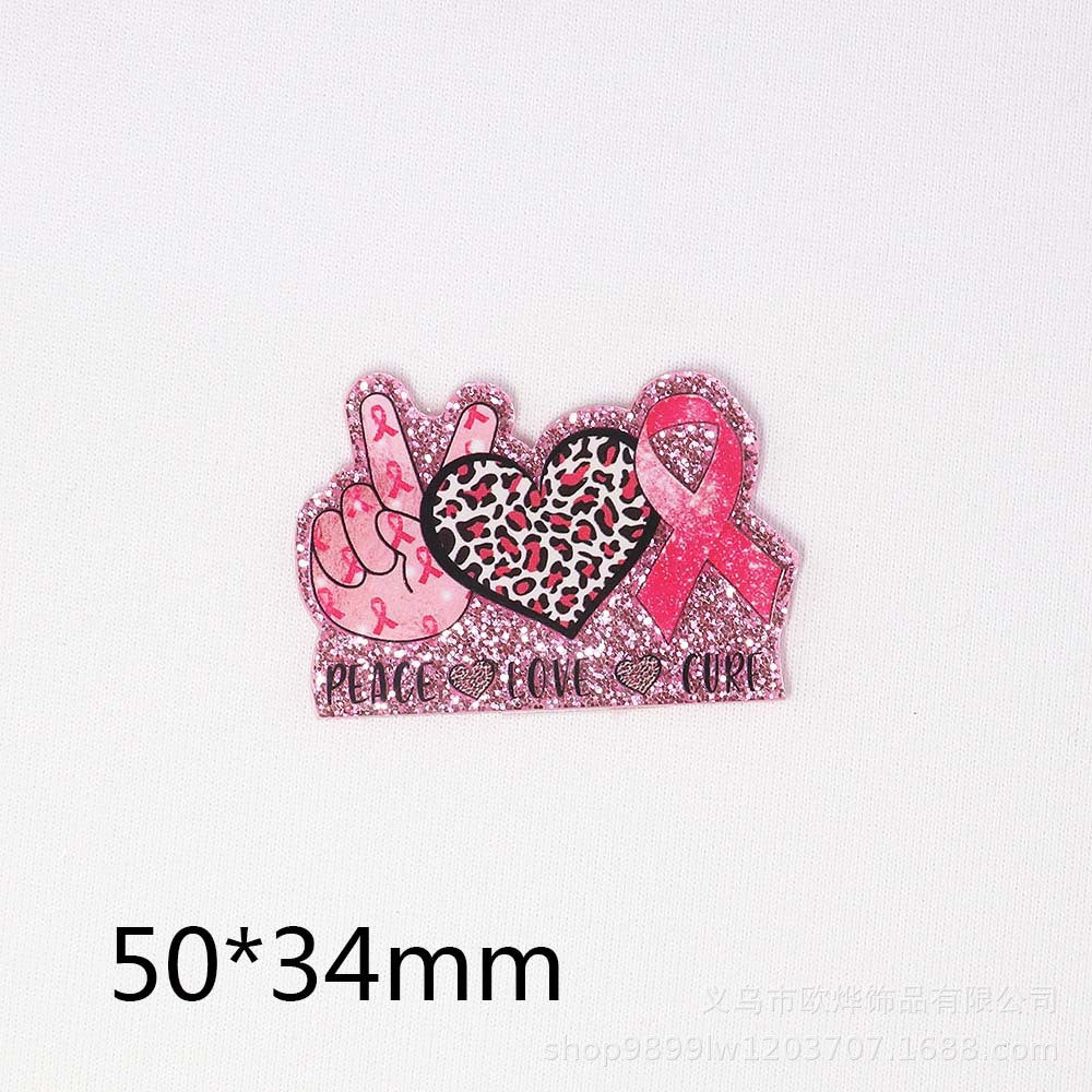 Wholesale 10pcs Cartoon Letter Heart Jewelry Accessories DIY Patch FlatBack