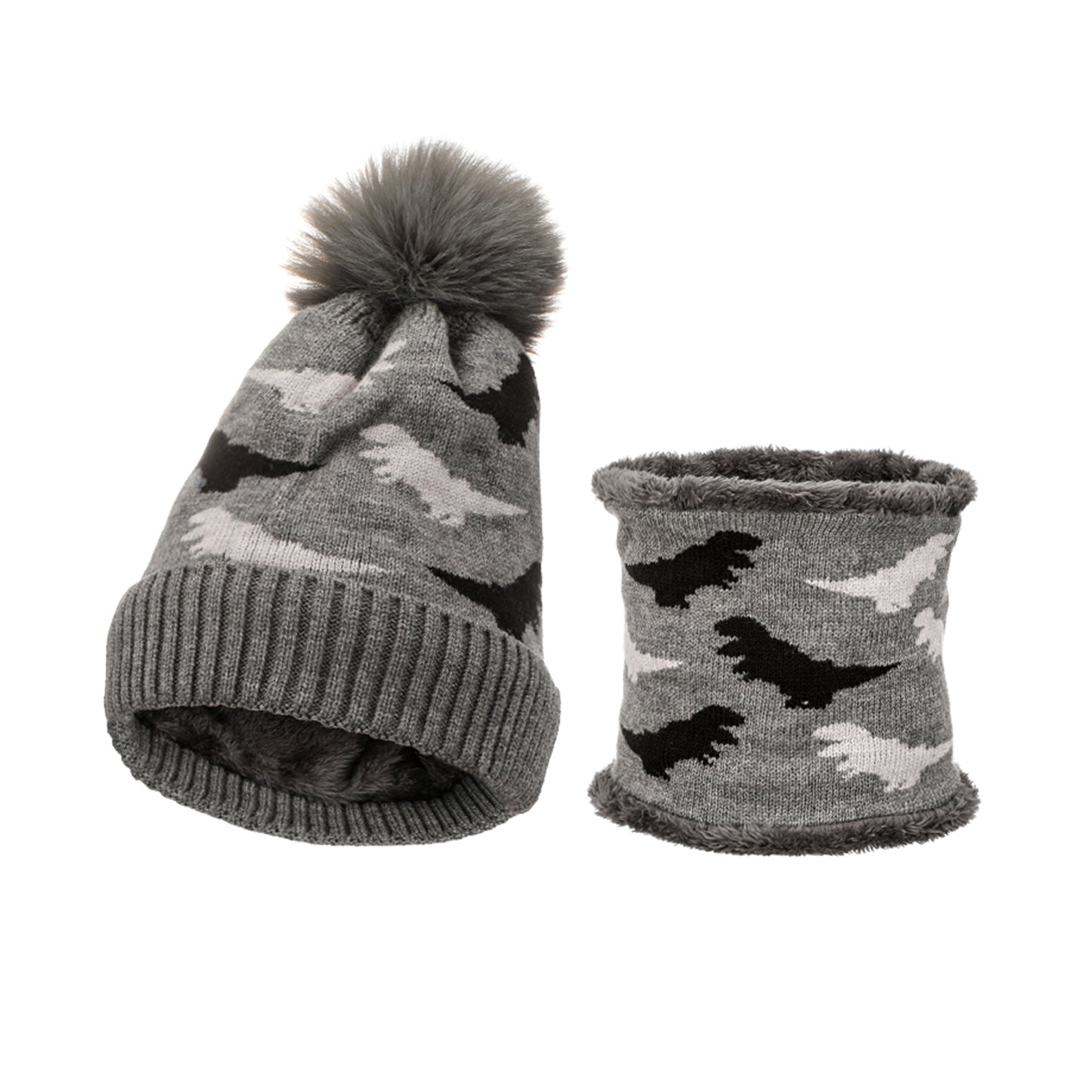 Wholesale Winter Children's Knitted Hat Cat Woolen Hat