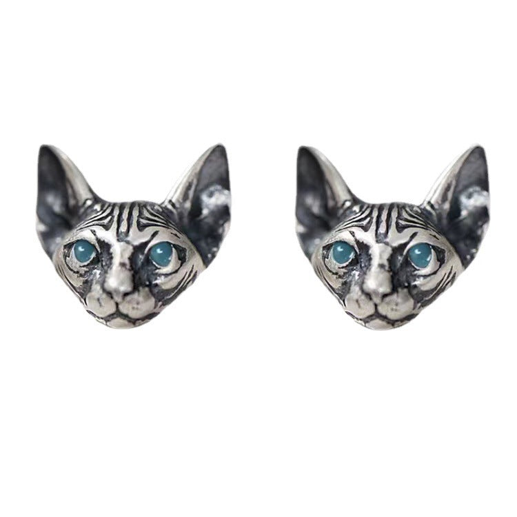 Wholesale Sphynx Hairless Cats Earrings