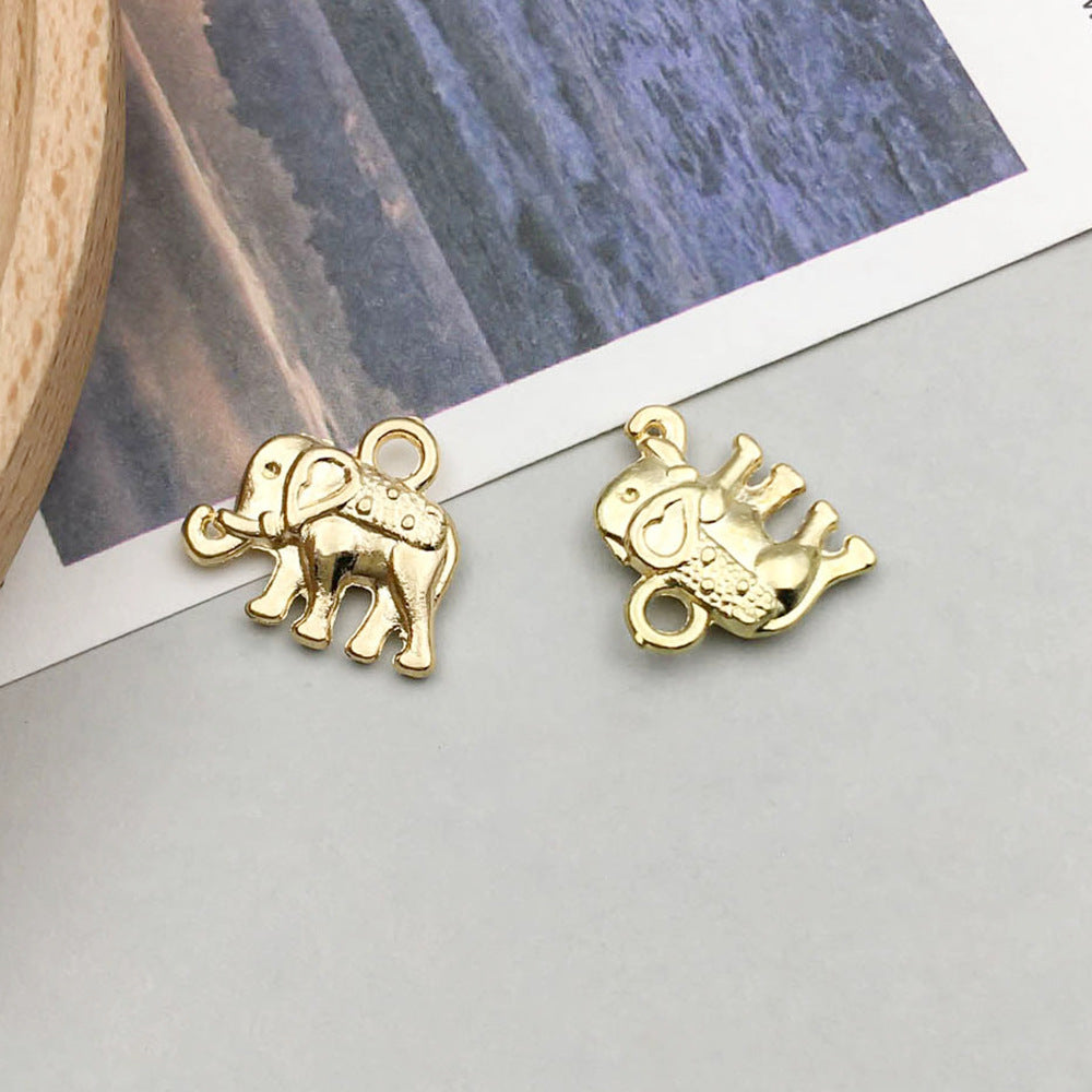 Wholesale 1 New KC Gold Alloy Simulation Animal Owl Butterfly DIY Pendant