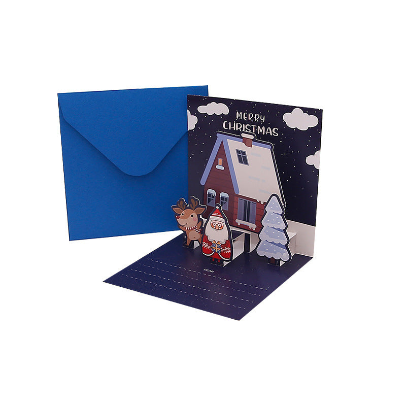 Wholesale Christmas greeting card creative holiday card