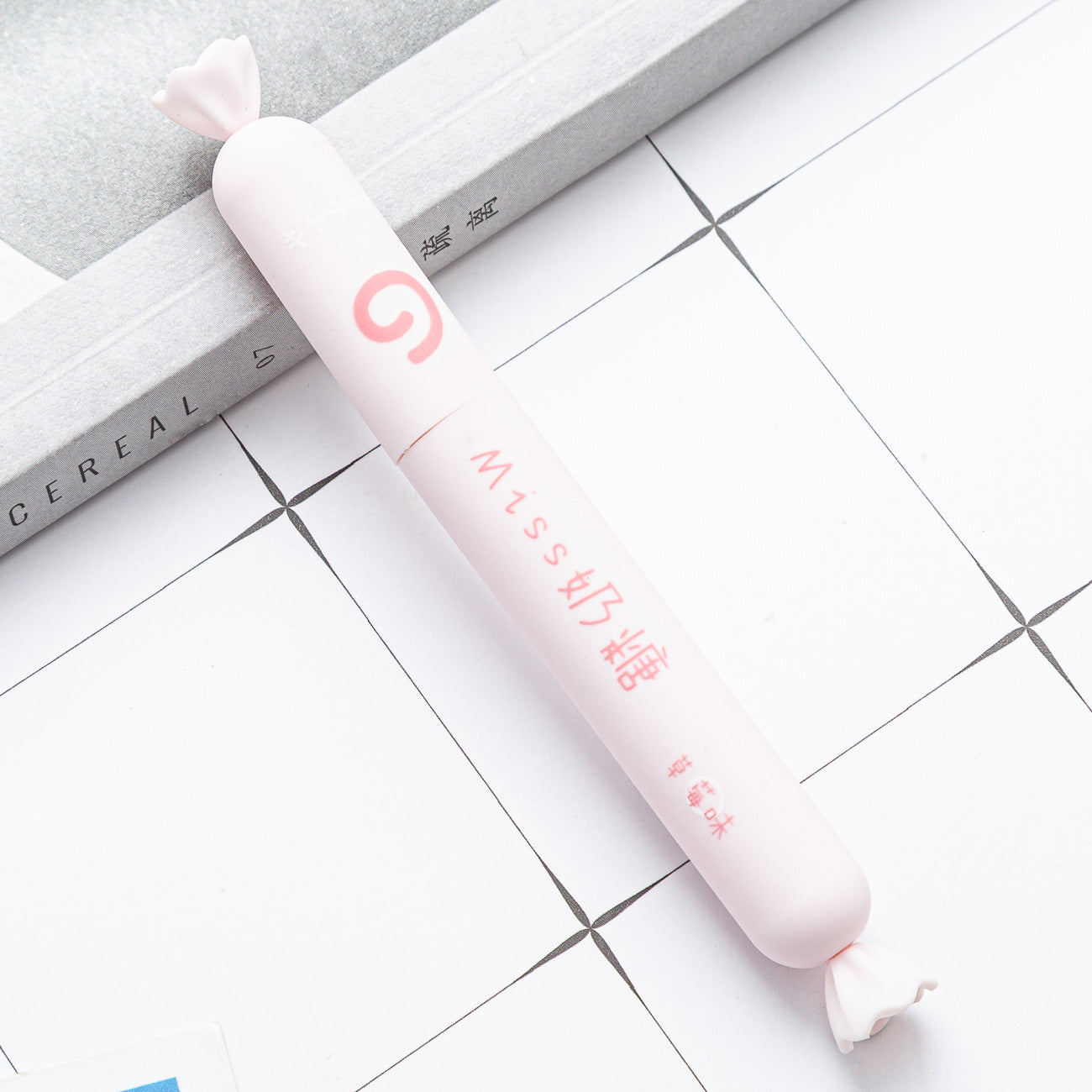 Bolígrafos de bolsillo de plástico en forma de dulces al por mayor