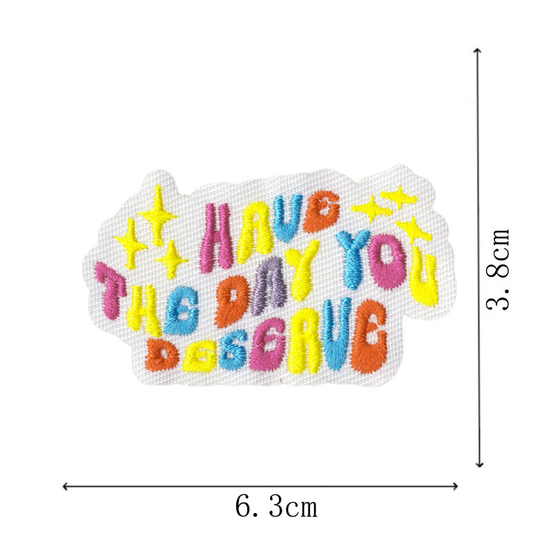 Wholesale Chic Embroidered Animal Patches 50 Pack Cute Duck Cat Fox Sew On Badges For ets Bags DIY Craft Accessory