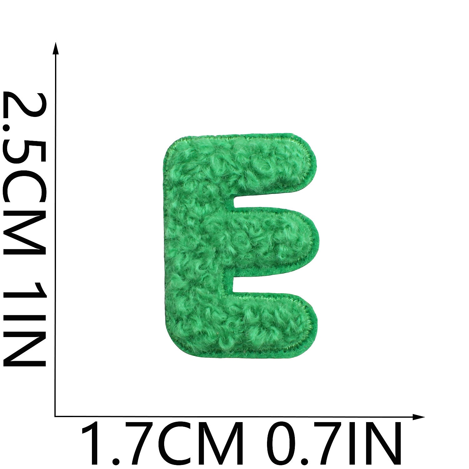 Wholesale Trendy Chenille Embroidered Alphabet Number Patches Iron On DIY Decorative Accessory For Clothing Bags Boutique Resale