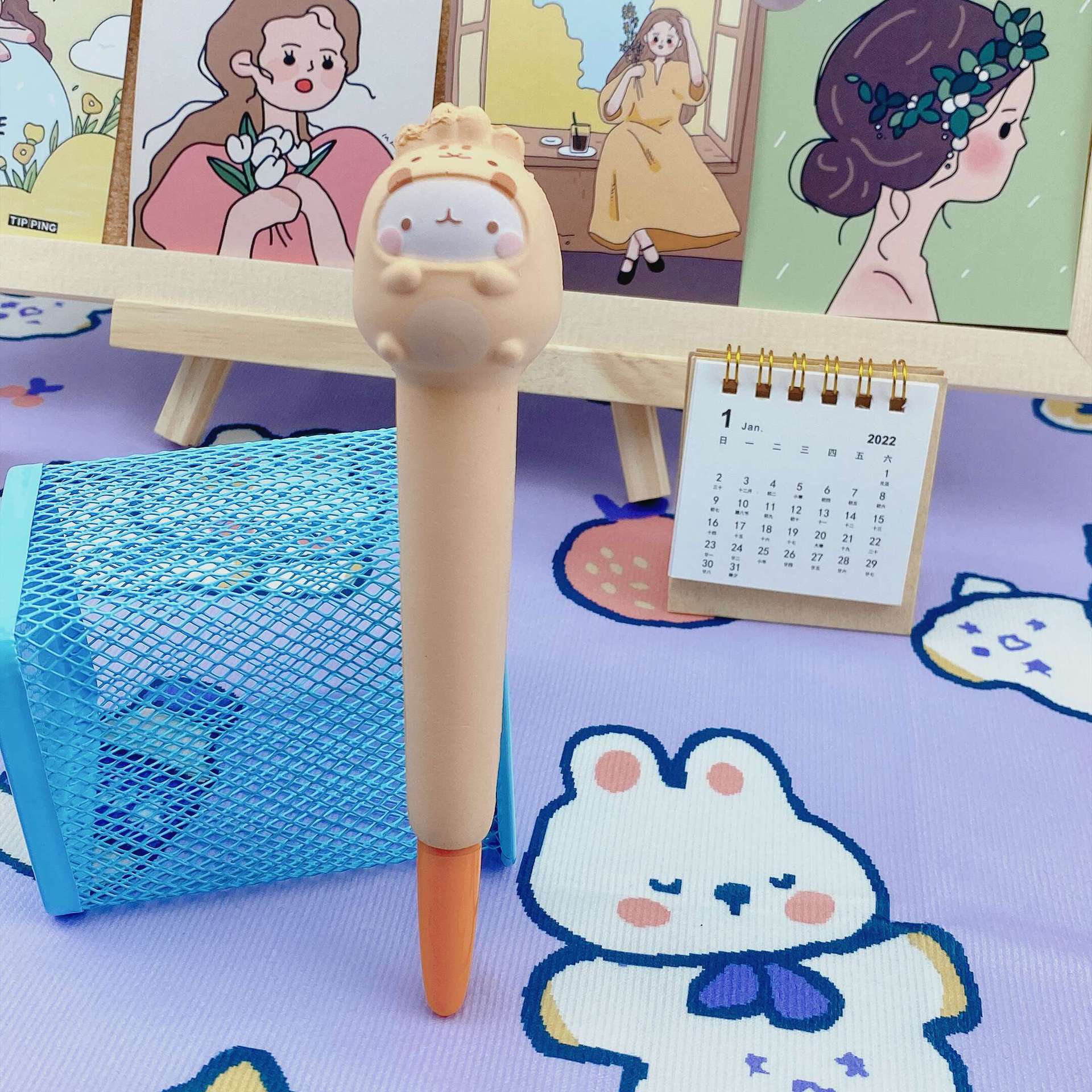 Wholesale Plastic Decompression Kneading Music Gel Pen