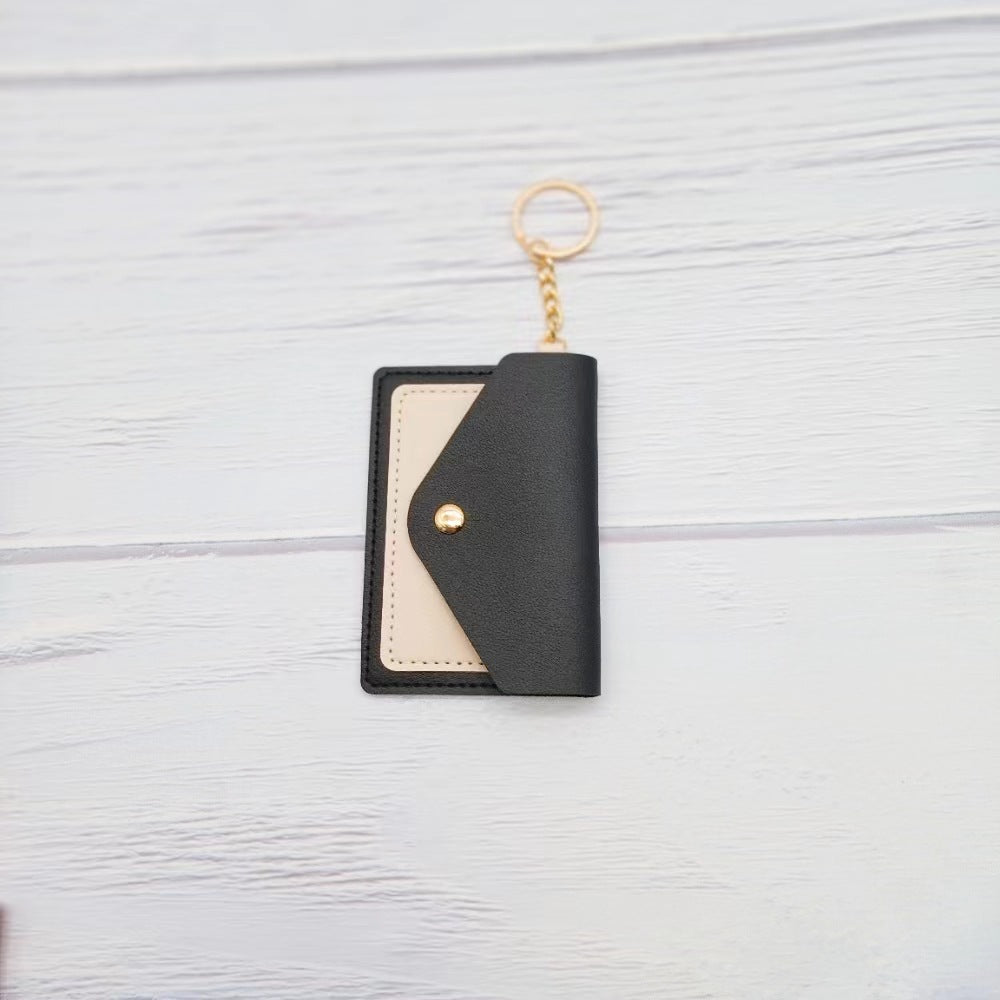 Wholesale Creative Fashion All-match Bus Card Holder Keychain