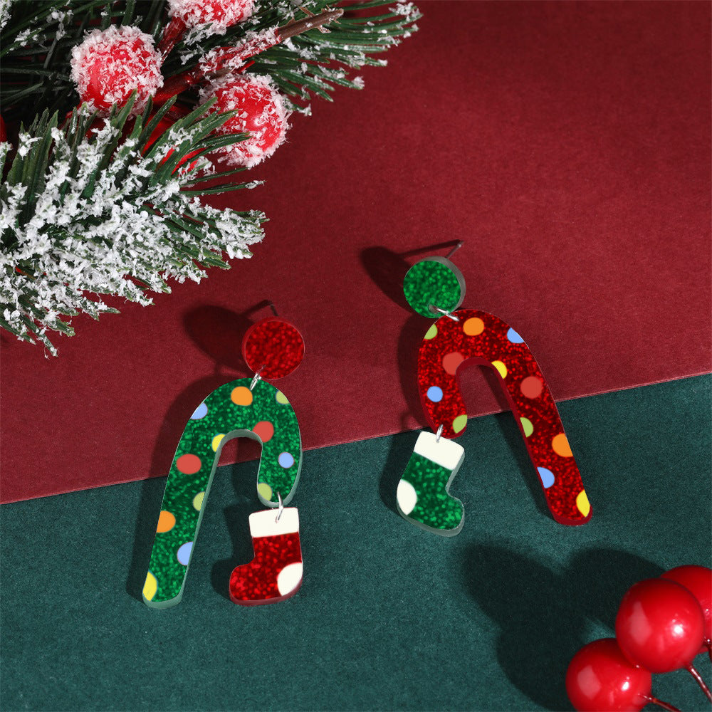 Wholesale Christmas Tree Earrings