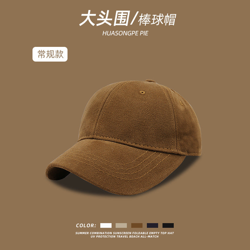 Wholesale Plain Large Head Pure Cotton Baseball