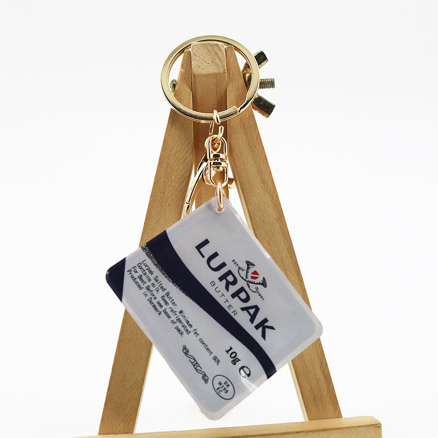 Wholesale Imitation Sauce Bag Q Elastic Sauce Keychain