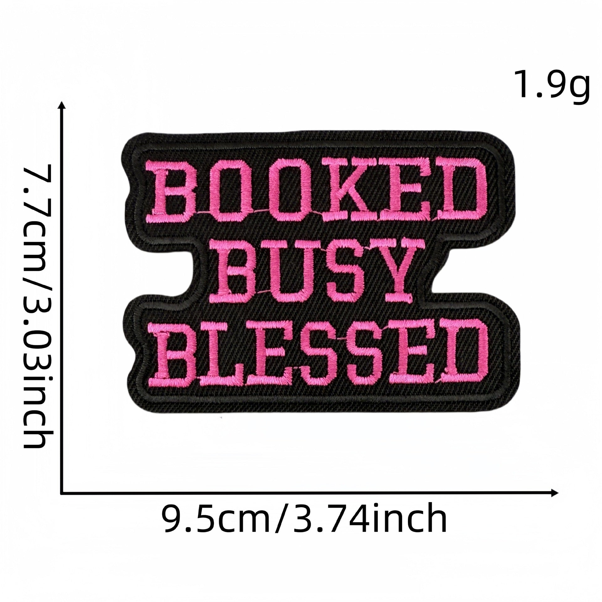 Wholesale Cartoon English word embroidery DIY patches