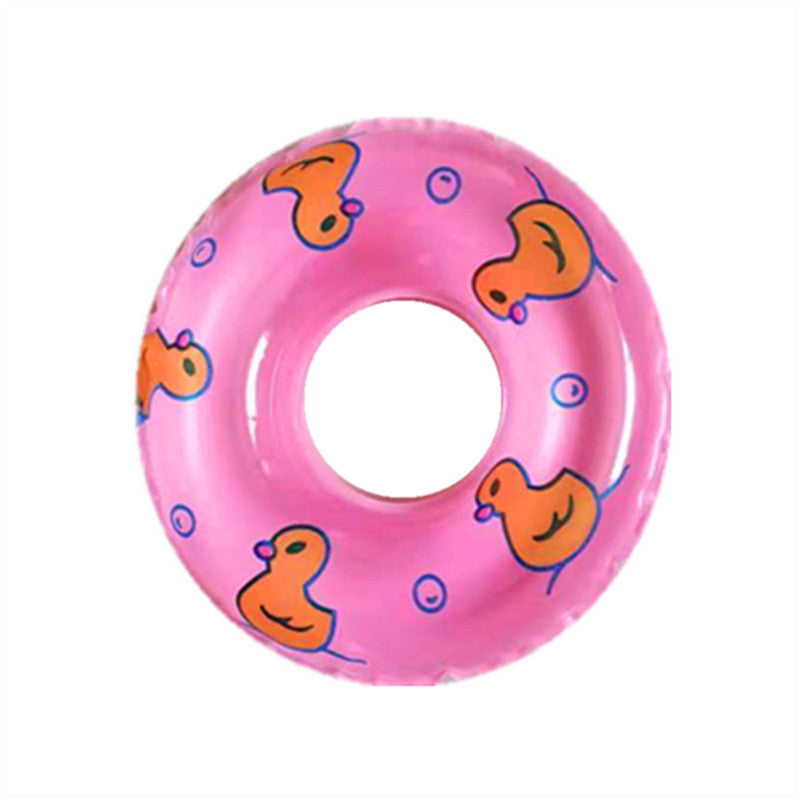 Wholesale Mini Swimming Ring Little Yellow Duck  Dollhouse  Accessories