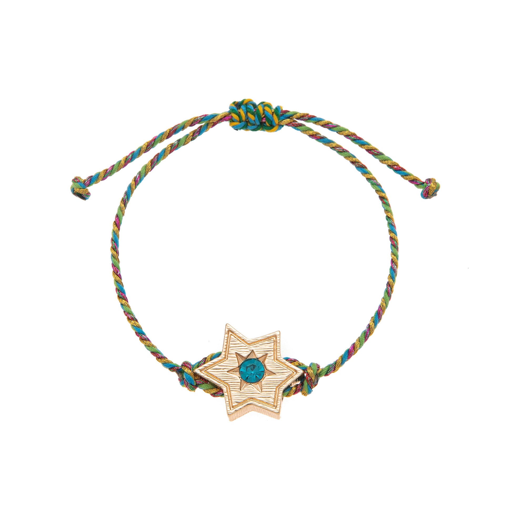 Wholesale Boutique Multi Layer Stackable Bracelet Gold Plated With Zircon Black Crystal Green Beads Retro Sweet Style