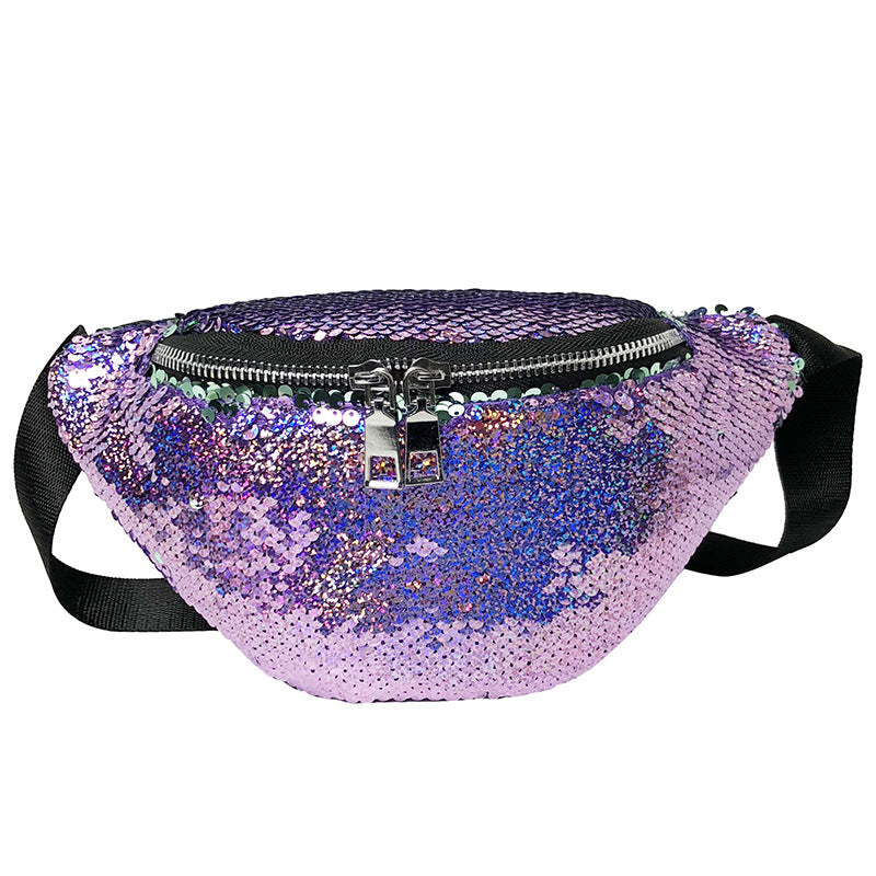 Wholesale Laser Waist Bag Multi-layer Chest Bag