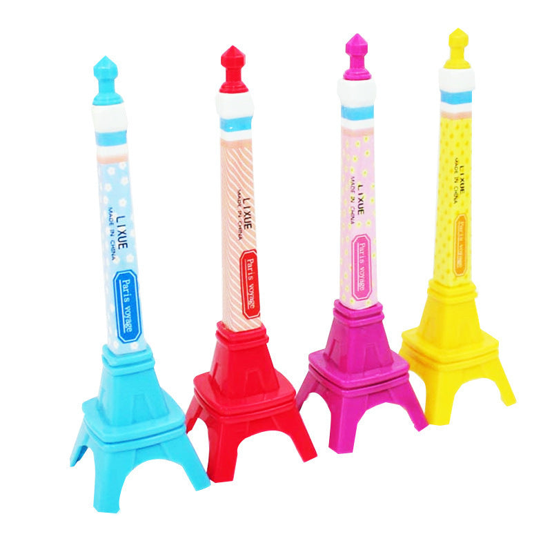 Wholesale Random Color Paris Tower Plastic Ballpoint Pen