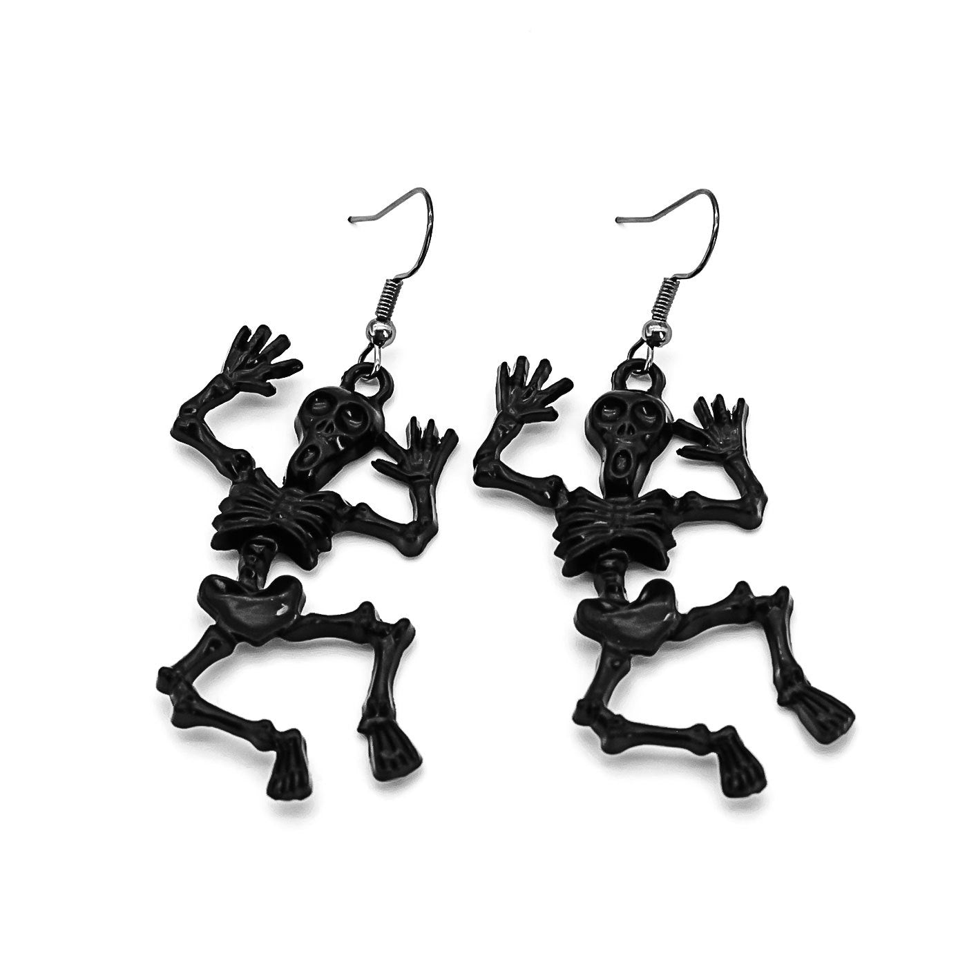 Wholesale   Web Pumpkin Stud Earrings Trendy Rhinestone Cartoon Jewelry Accessory For Party Gift