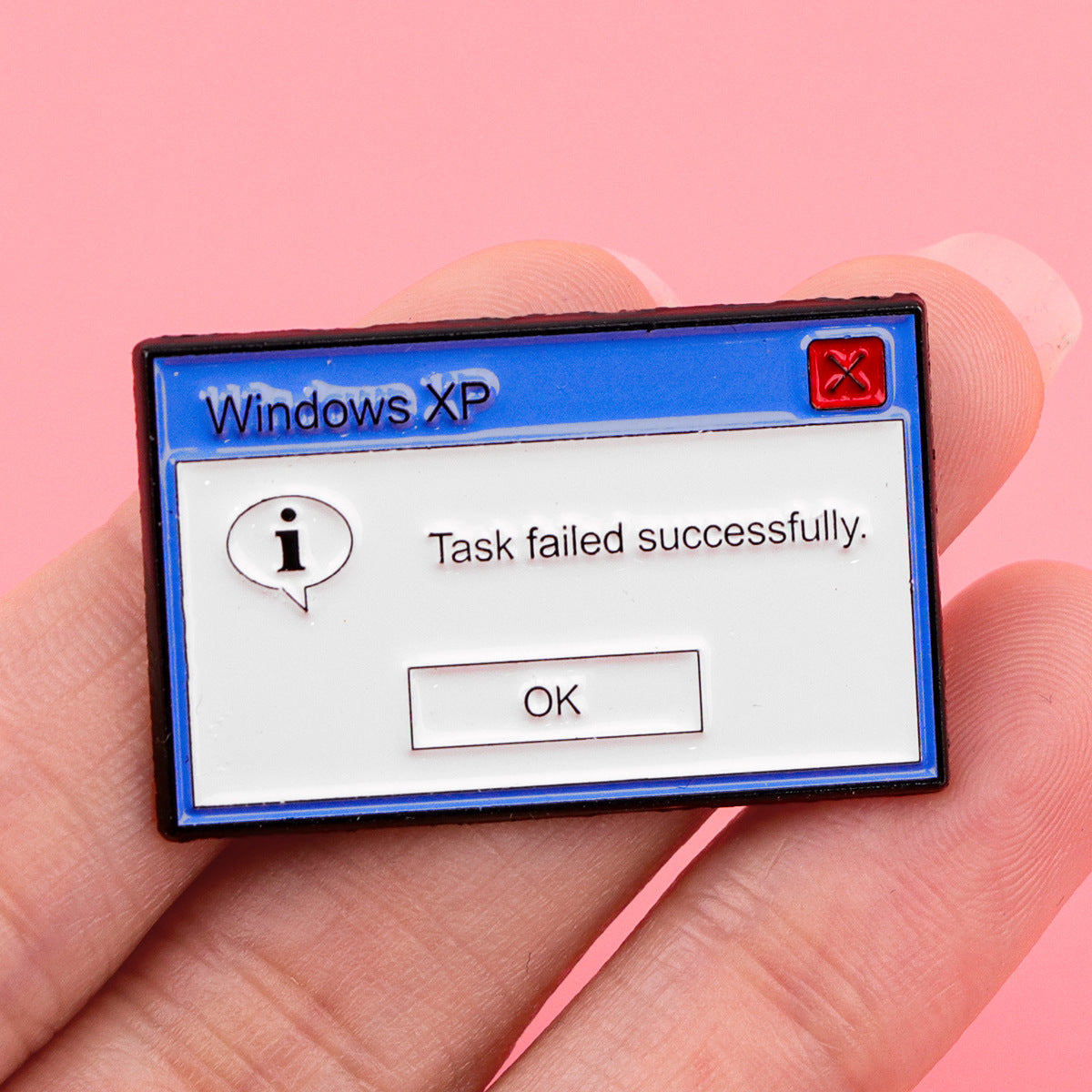 Wholesale  6pcs/pack Cartoon English Quote Brooch Metal Badge Accessory