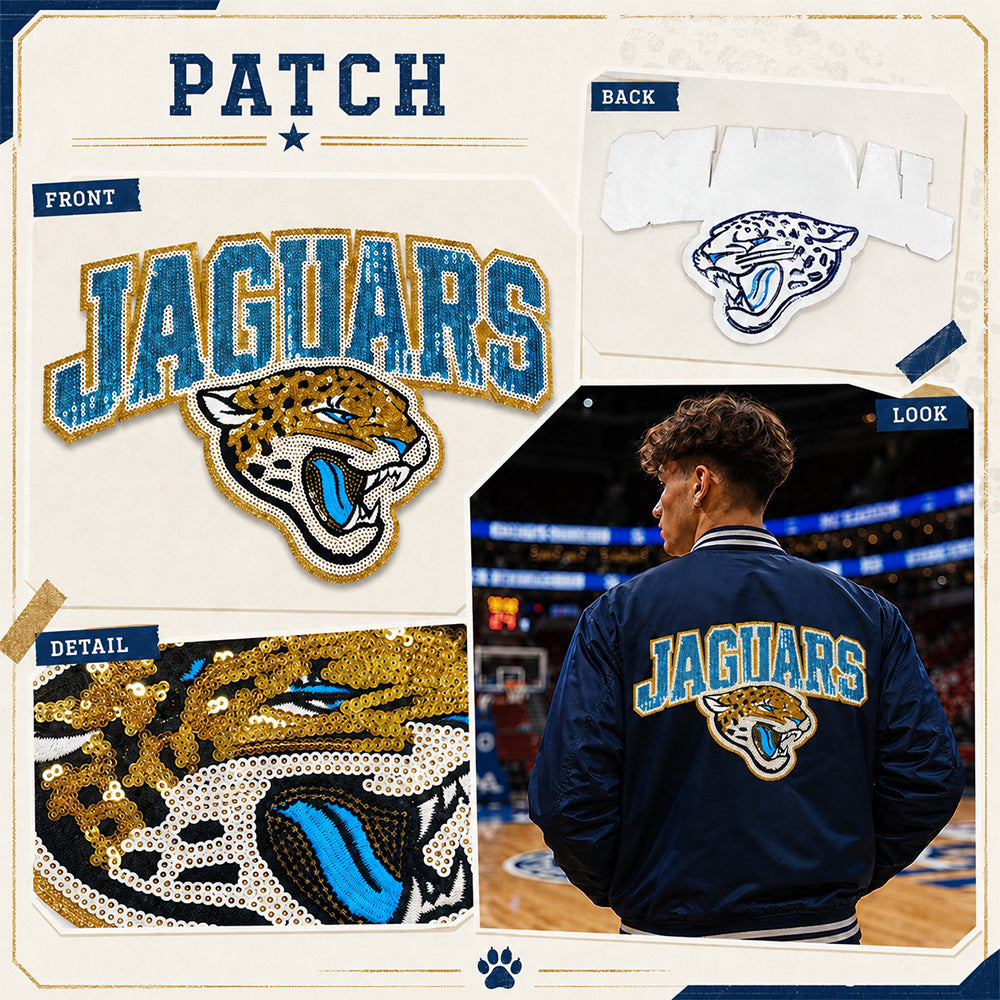 Wholesale Sequin Embroidered Patch DIY Iron On Applique For ets And Bags DIY Patches