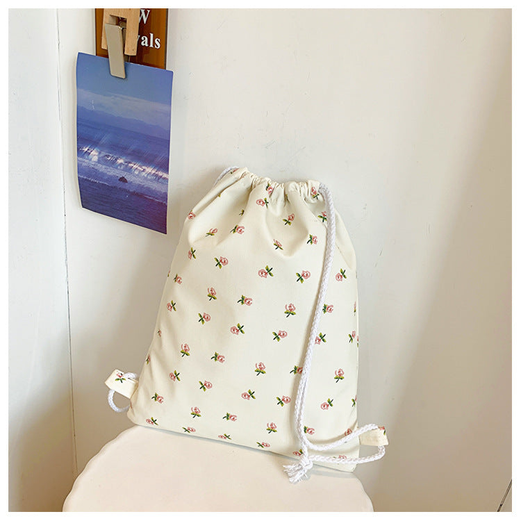 Wholesale Color Leopard Print Outdoor Sports Fitness Oxford Cloth Drawstring Pocket Shoulder Drawstring Bag