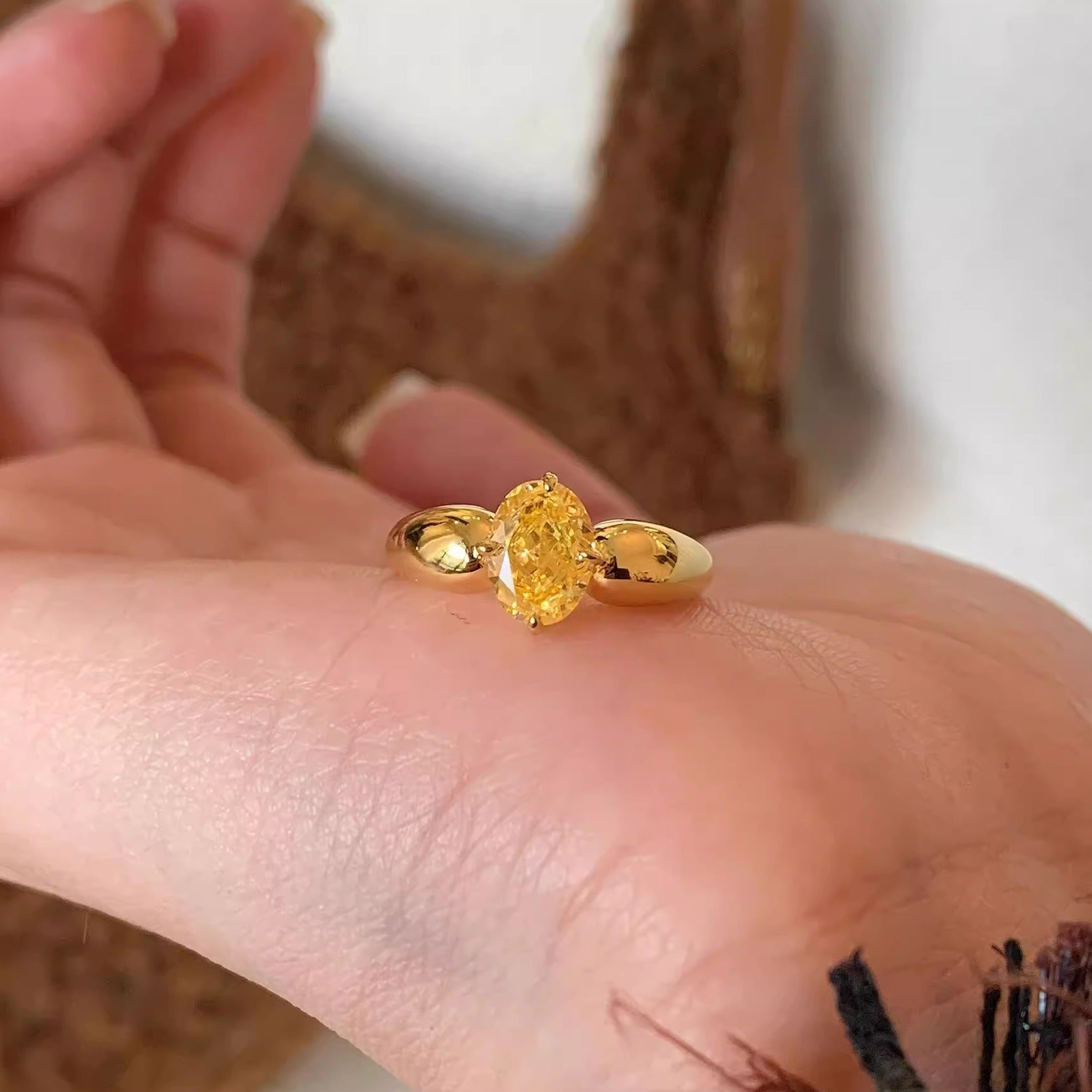 Wholesale Autumn and Winter Flash Diamond Zircon Does Not Fade High-end Luxury Sterling Silver Rings