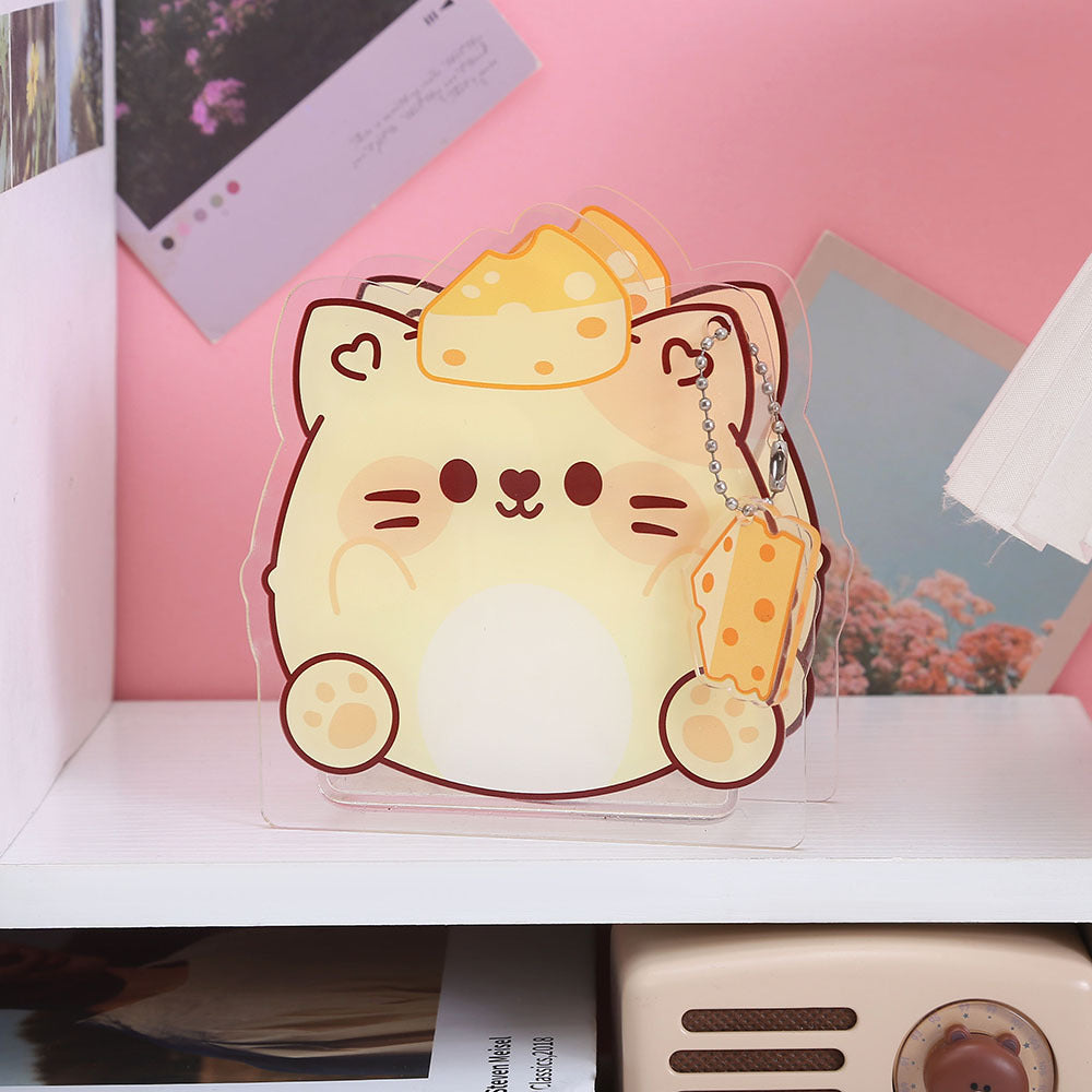 Wholesale  100 pcs Creative Cute Cartoon Acrylic Pen Holder