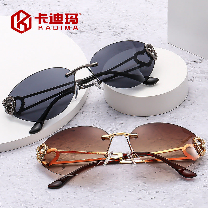 Wholesale Frameless Y2K Spice Sunglasses
